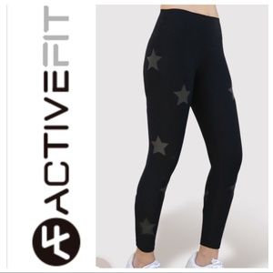 Active Fit  Star ⭐️ ⭐️ 💫Leggings -  size medium